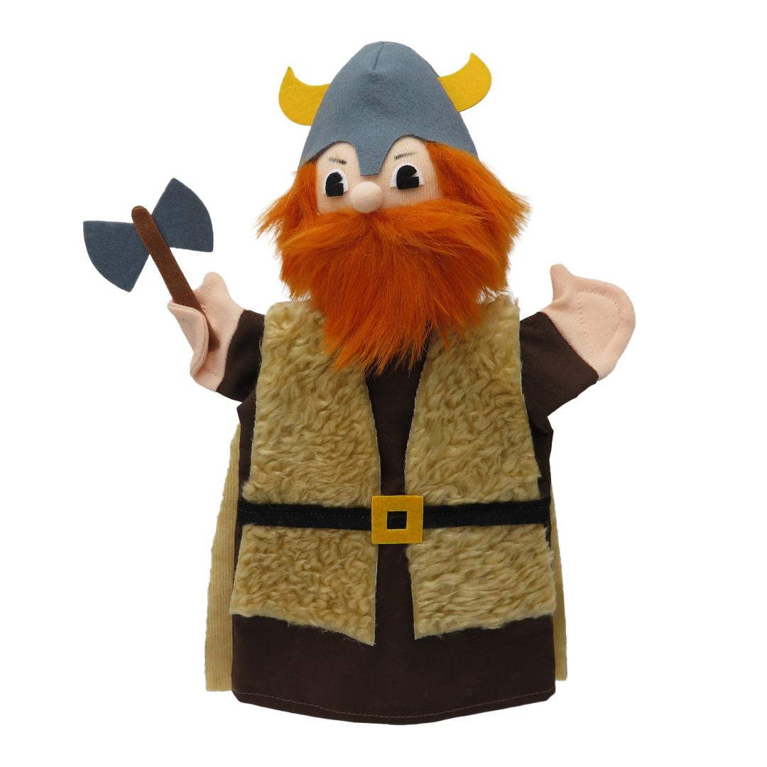 Maňásek na ruku - Viking od MÚ Brno