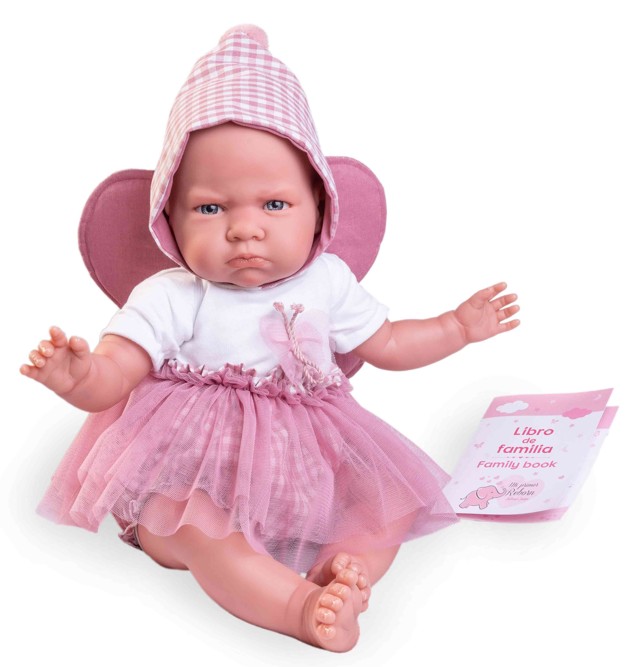Miminko - Můj první reborn Berta s křídly motýla od Antonio Juan