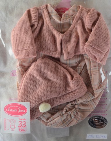 Obleček na miminko 33 cm - 056