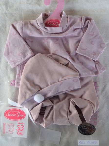 Obleček na miminko 33 cm - 060