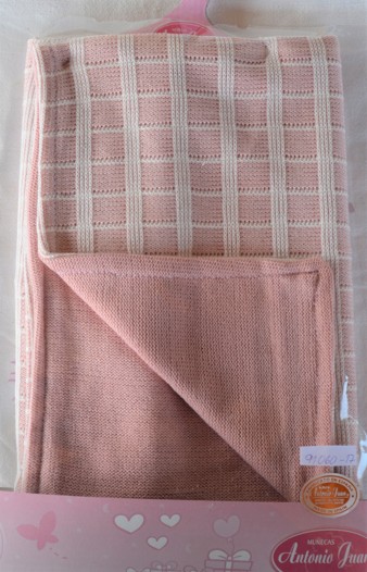 Kostkovaná dečka pro miminka 40-42 cm