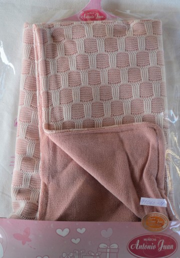 Kostkovaná dečka pro miminka 40-42 cm