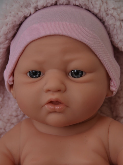 Realistické miminko - holčička - Pikolin Gris y Rosa
