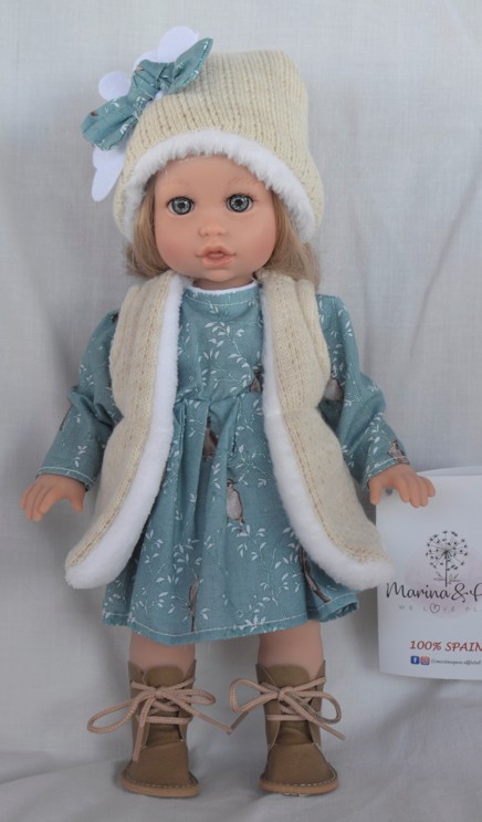 Realistická panenka Carol od španělské firmy Marina & Pau