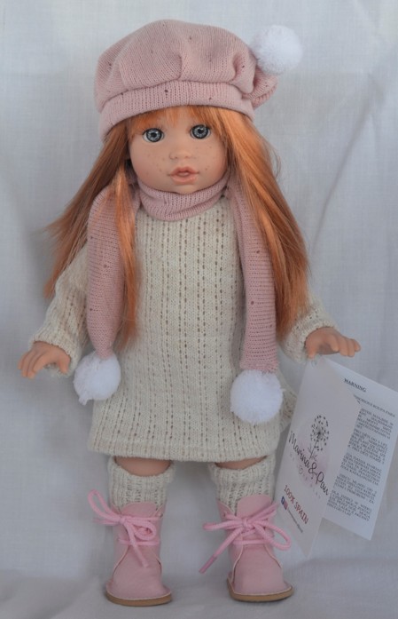 Realistická panenka Zuzka od španělské firmy Marina & Pau