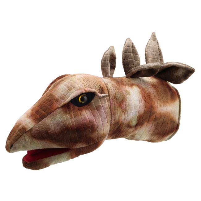 Maňásek na ruku - hlava -  Stegosaurus 