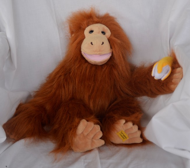 Maňásek na ruku - Primáti - Orangutan