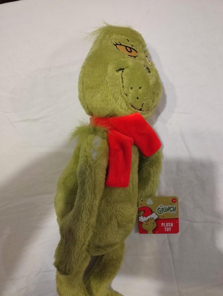 Grinch - plyšová postavička z pohádky Grinch