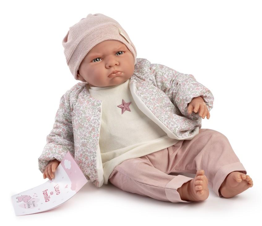 Antonio Juan – Reborn miminko Berta v prošívané bundičce