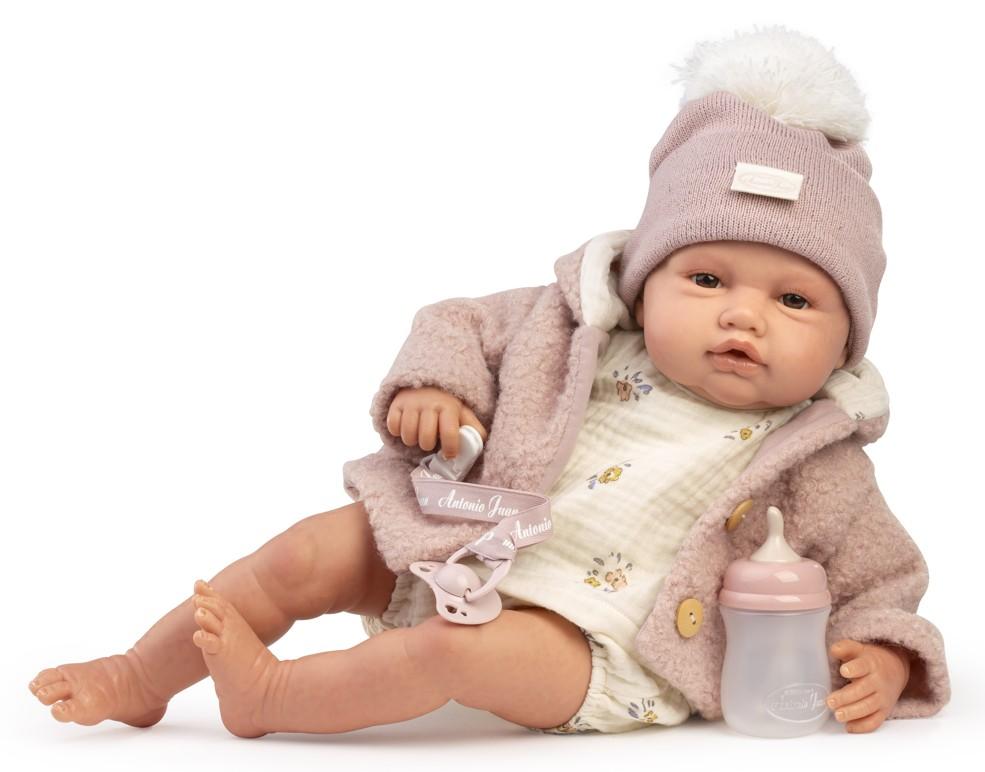 Antonio Juan – Reborn miminko Love v zimním kabátku