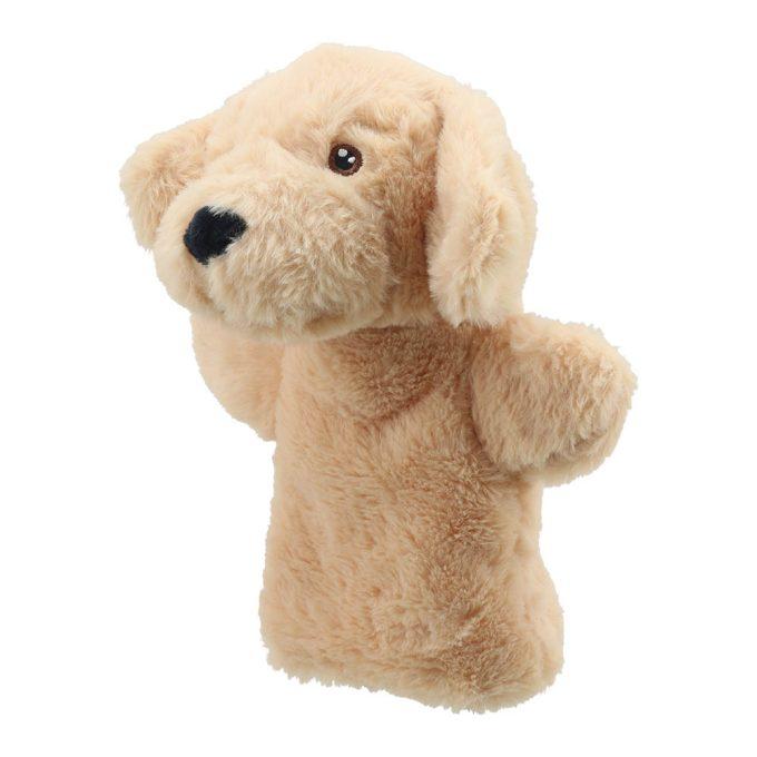 Maňásek na ruku - šetrní kamarádi - Labrador (žlutý)