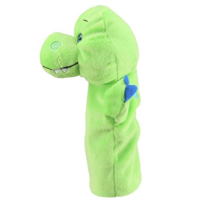 Maňásek na ruku - Můj první maňásek - Zelený dinosaurus