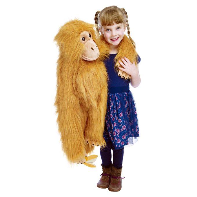 Maňásek na ruku - Primáti - Orangutan - velký