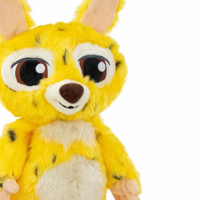 Marsupilami - plyšová postavička z pohádky Bláznivý Marsupilami
