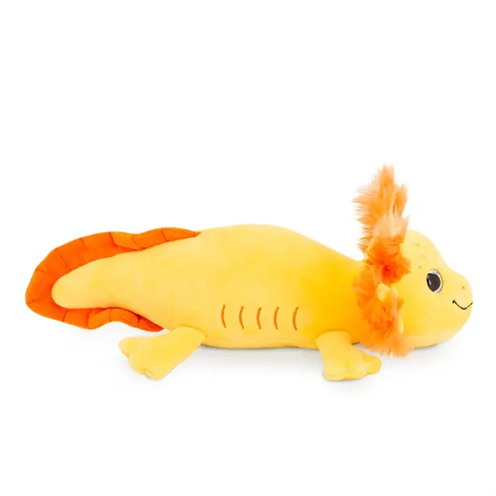 Orange Toys – malý žlutý plyšový axolotl