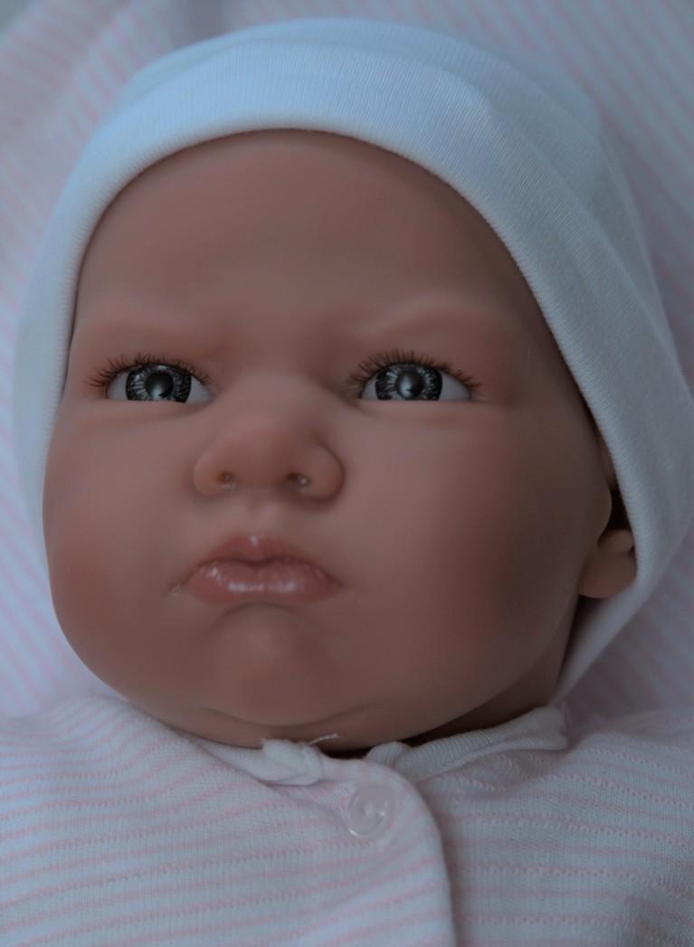 Reborn miminko -  Můj první reborn - v růžovém oblečení od Antonio Juan