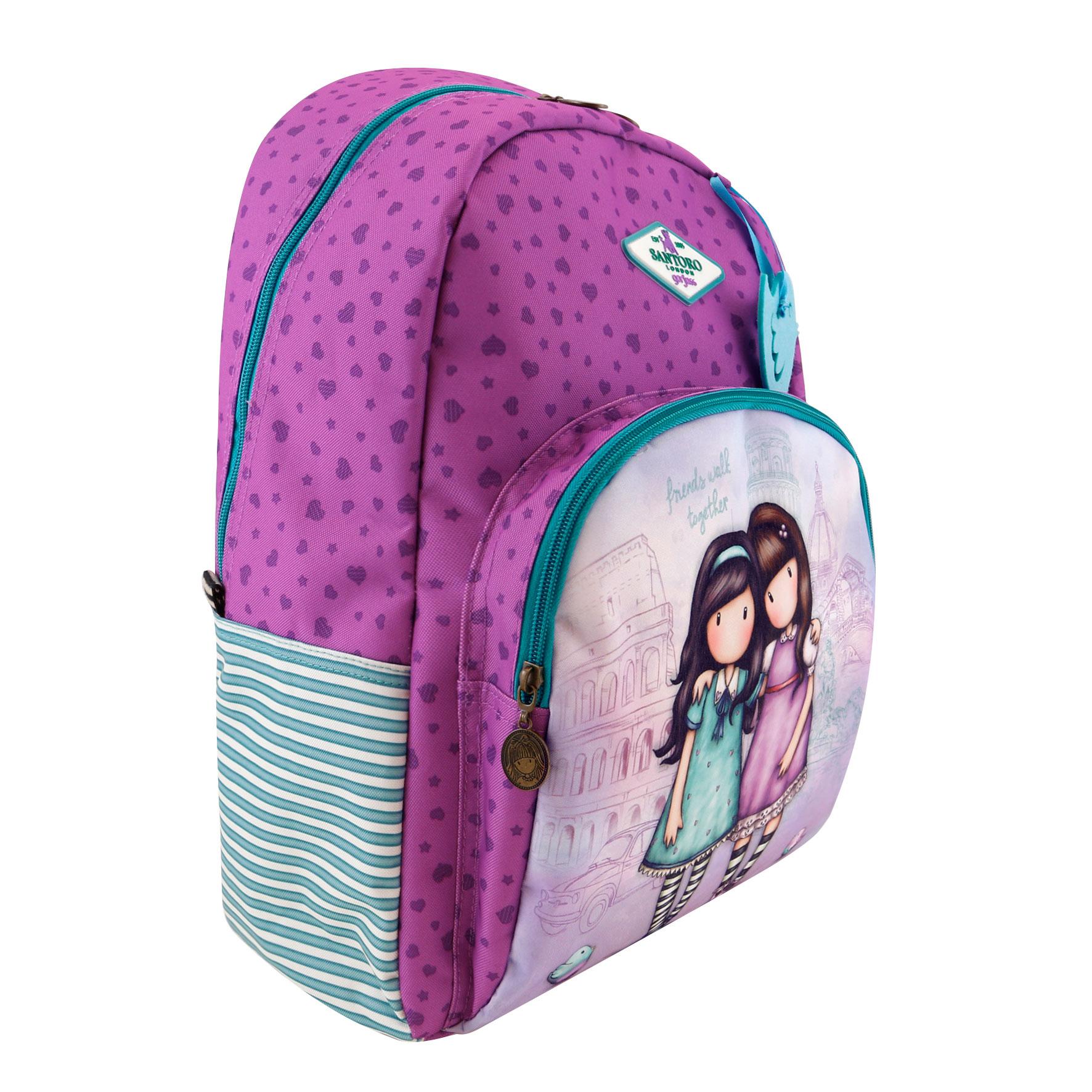 Batůžek- Friends Walk Together od firmy SANTORO London Gorjuss