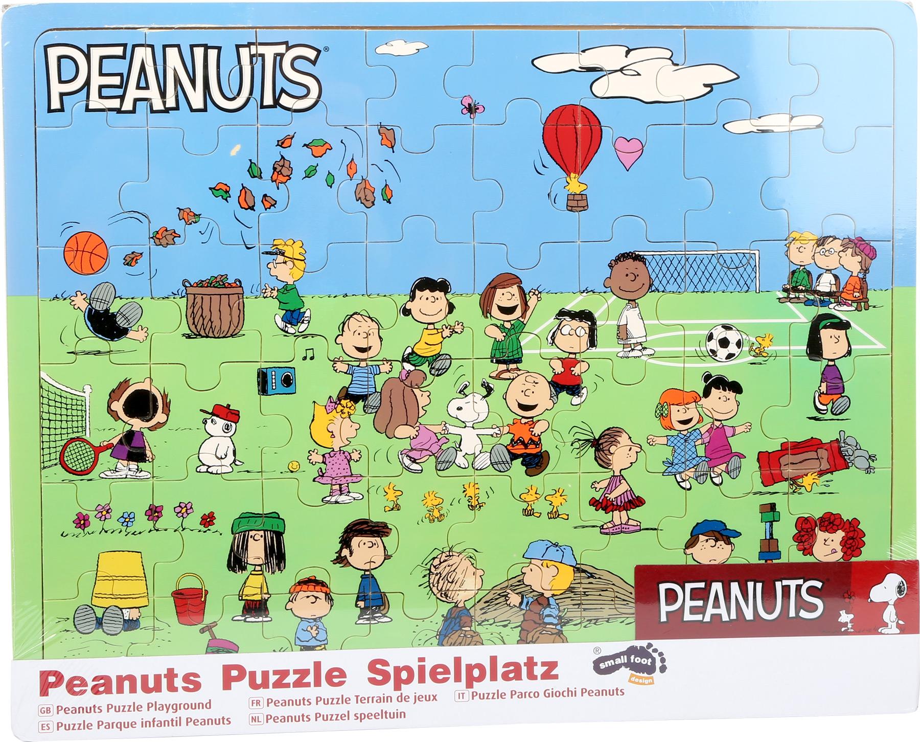 Peanuts Puzzle "HŘIŠTĚ"