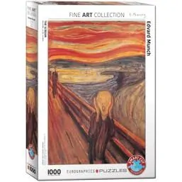 Munch - Výkřik - Puzzle Eurographics 1000