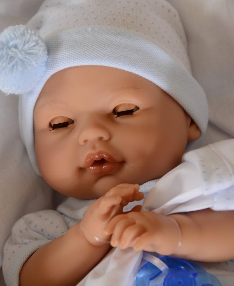 Realistické miminko- chlapeček - Bimbo mrkací - Antonio Juan
