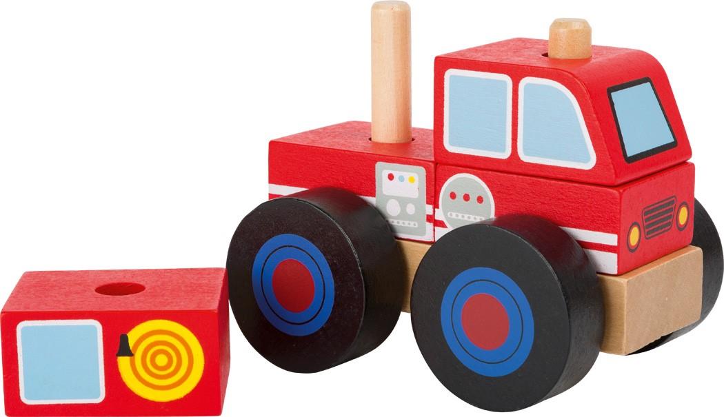 Skládací hasičské auto