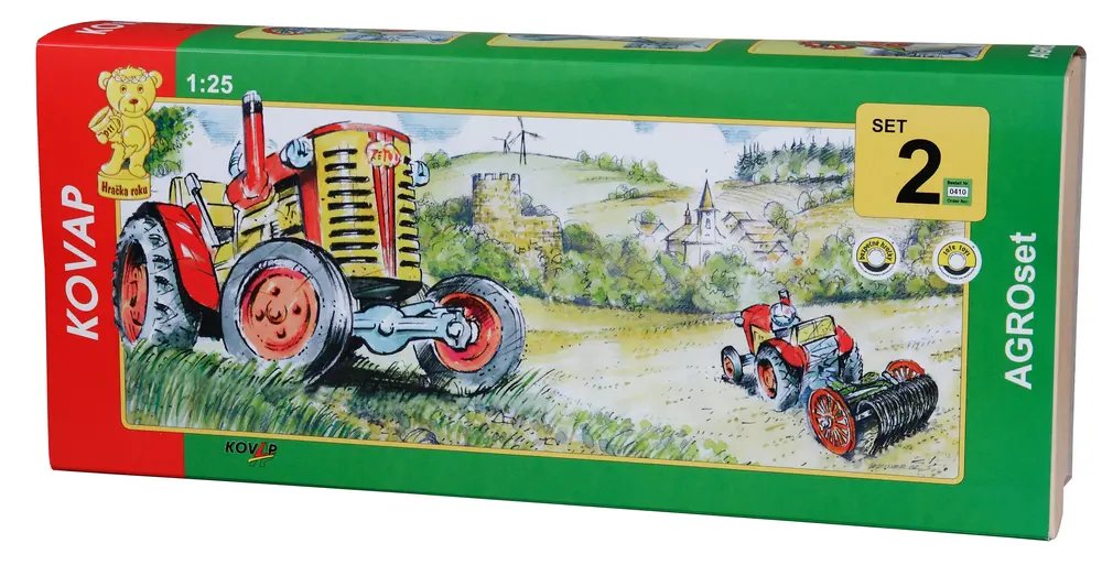 Agro set II červený - Kovap