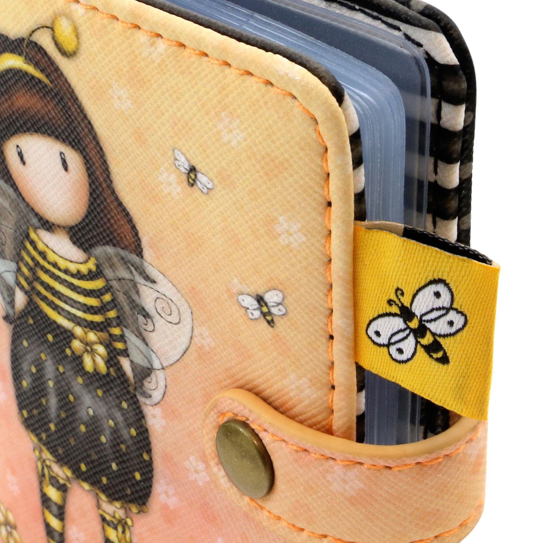 Peněženka na karty - "Bee-Loved (Just Bee-Cause)" od firmy SANTORO Gorjuss