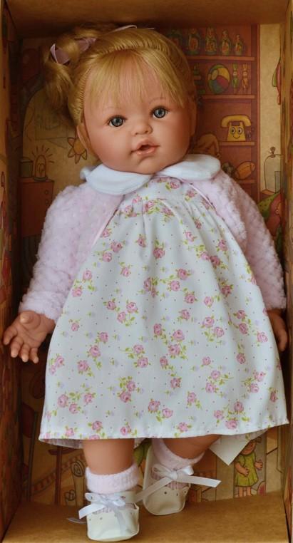 Susi - holčička s růžovou mašlí od firmy Lamagik ze Španělska