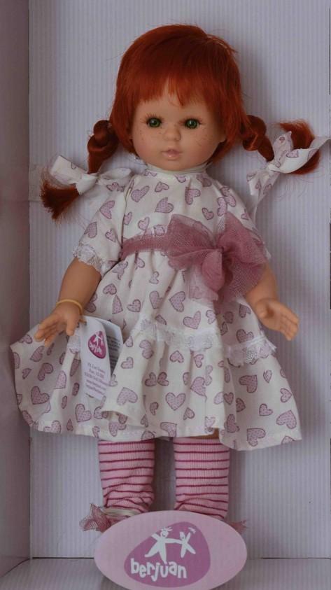 Realistická panenka holčička Sofia - zrzavé vlásky  od firmy Berjuan