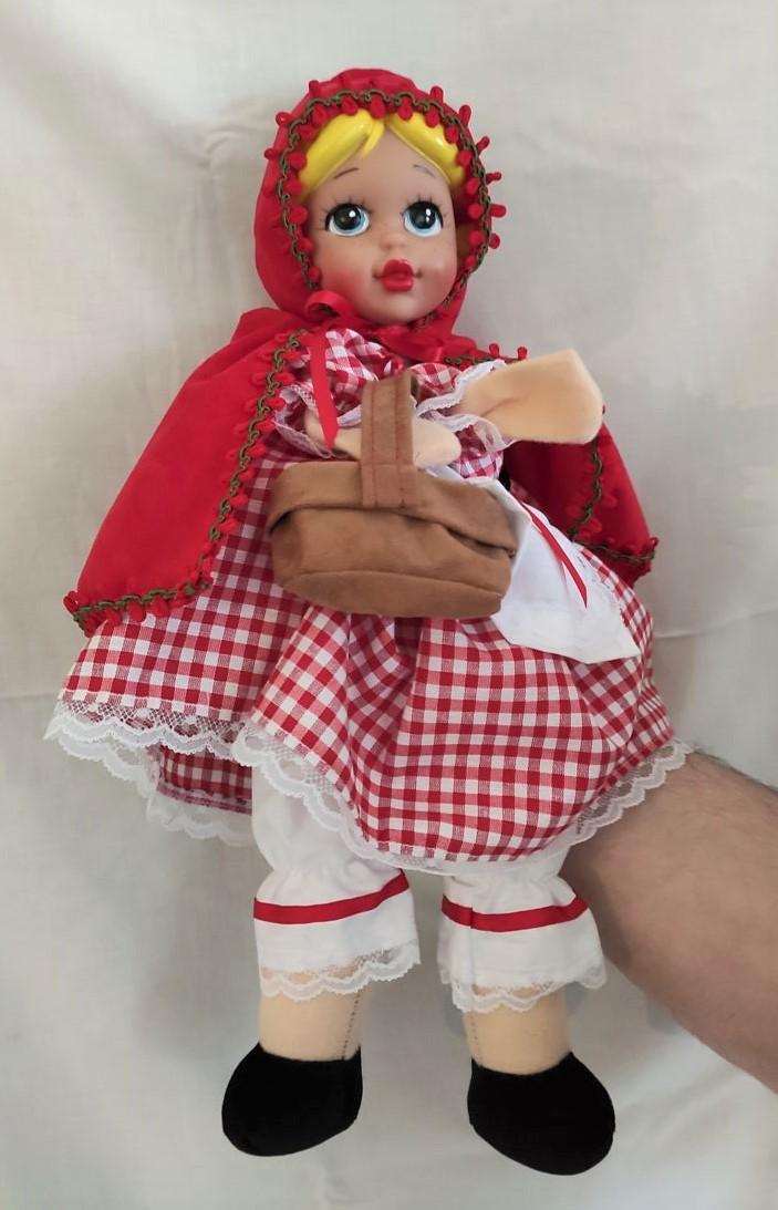 Maňásek na ruku - Červená karkulka - 42 cm