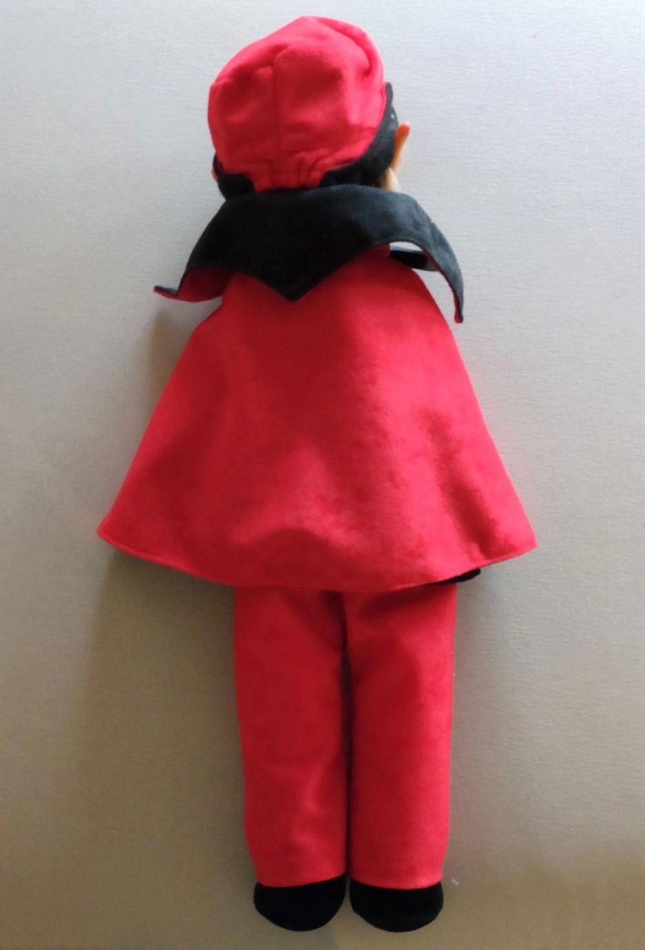 Maňásek na ruku - čert - 42 cm