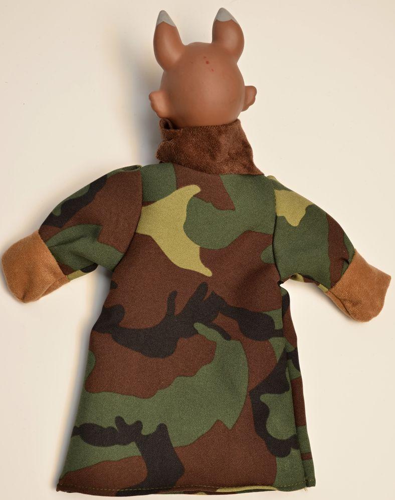 Maňásek na ruku - vlk