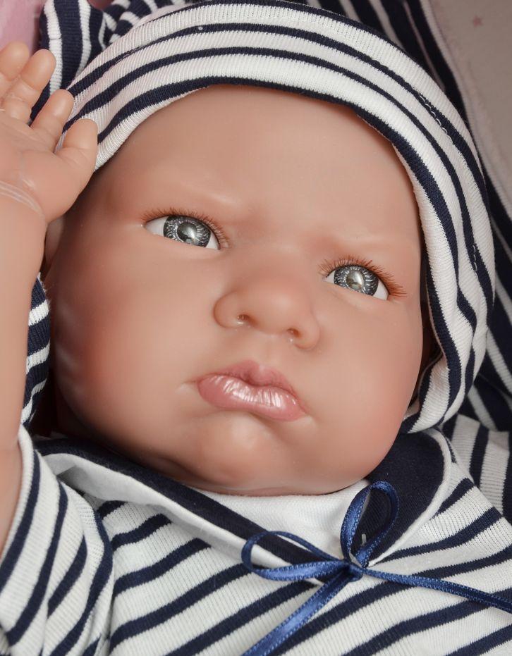 Reborn miminko - Můj první reborn - Bertin námořník - od Antonio Juan