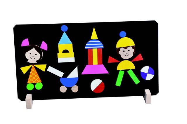 DETOA magnetické puzzle Děti