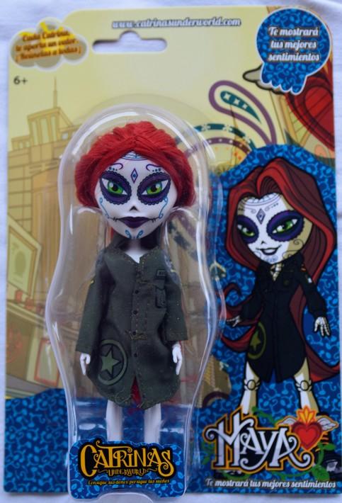 Panenka Maya - Catrina z podsvětí - 16 cm
