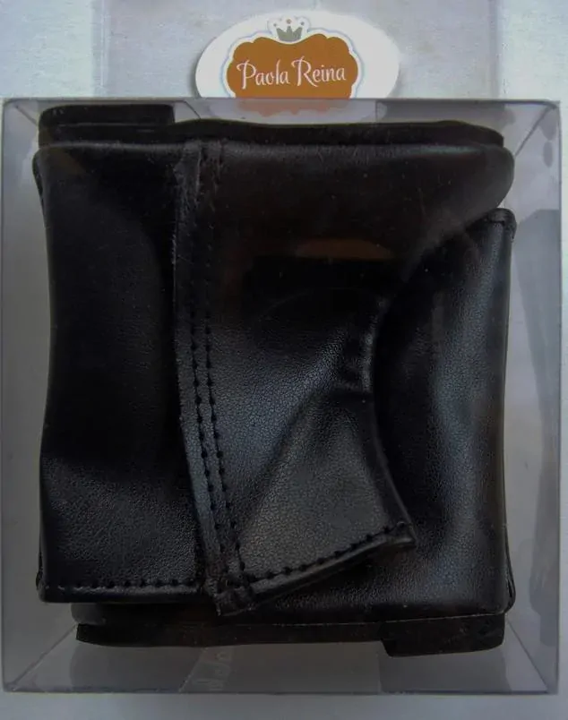 Černé kozačky na suchý zip