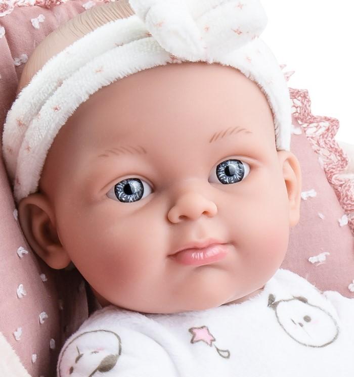 Realistické miminko - holčička - Mini pikolin v přenosné tašce