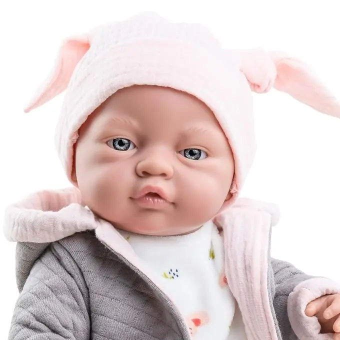 Realistické miminko - holčička Maruška v teplé bundičce od firmy Paola Reina ze Španělska