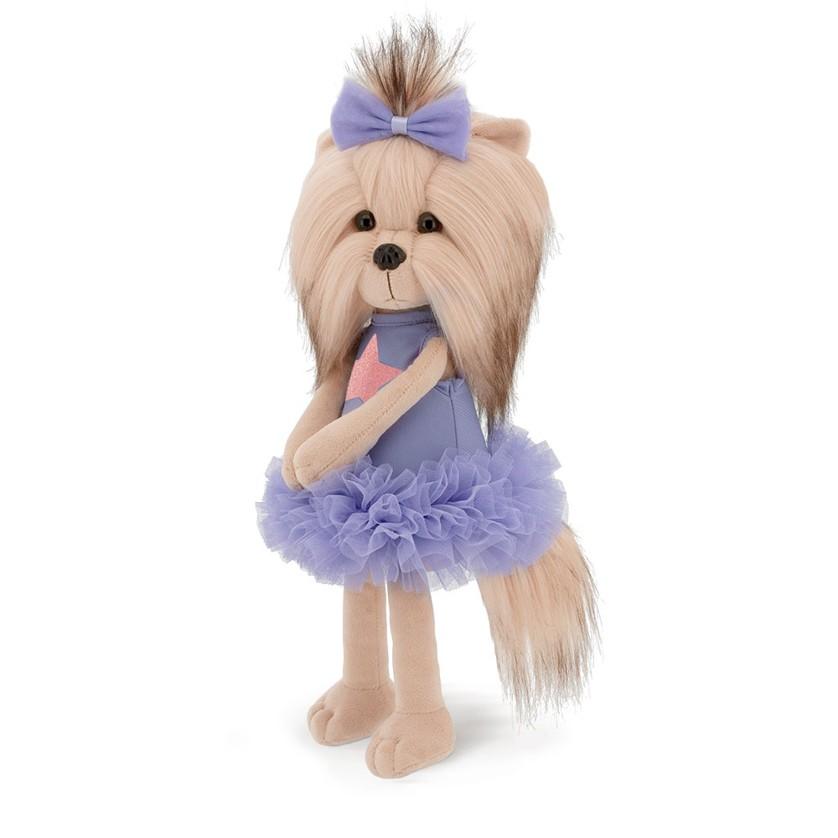 Yoyo s tělíčkem s kostřičkou ve sportovních fialových šatech - jorkšírka od firmy ORANGE TOYS