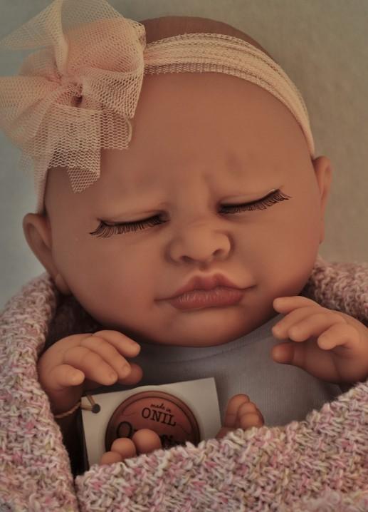 Realistické miminko Poppy Doll - "Maková panenka" Izabela od firmy Berjuan ze Španělska