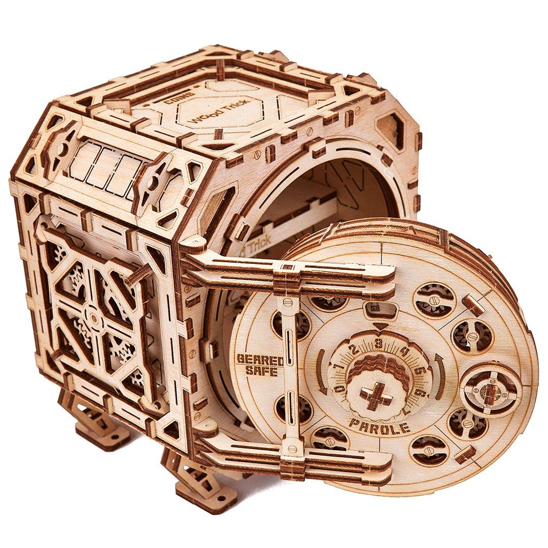 Wood Trick "Trezor" - 3D dřevěné mechanické puzzle