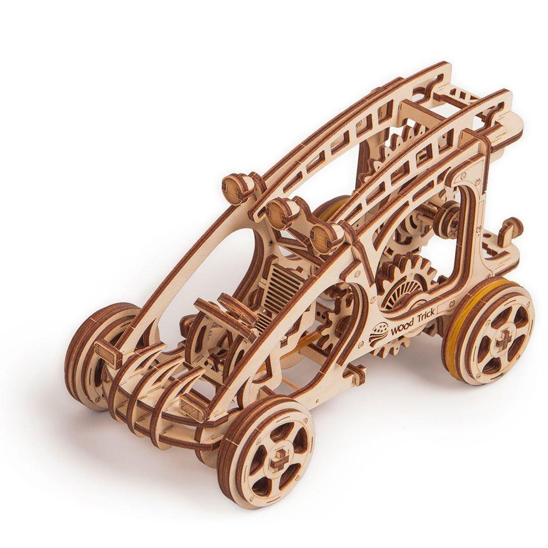 Wood Trick  "Buggy" - 3D dřevěné mechanické puzzle 
