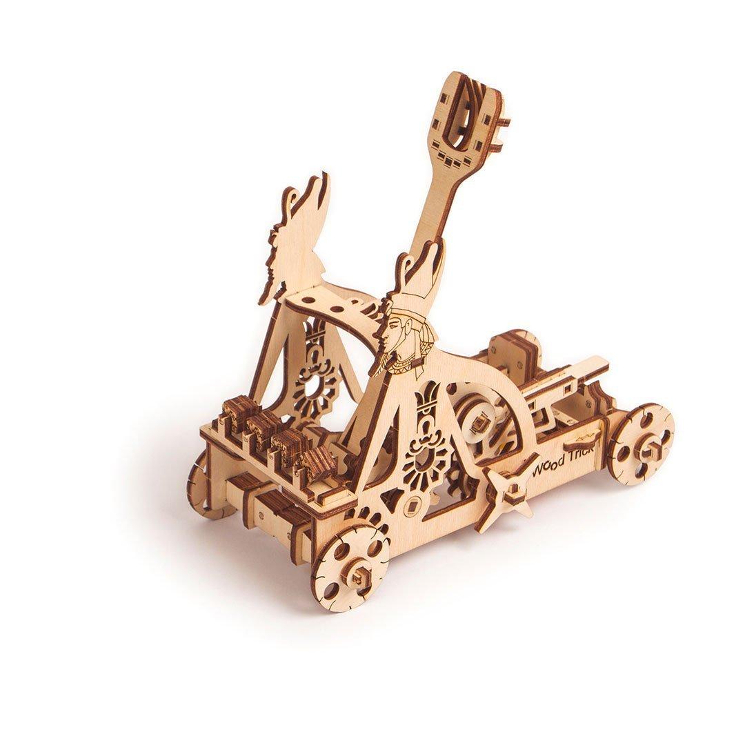 Wood Trick "Katapult" - 3D dřevěné mechanické puzzle