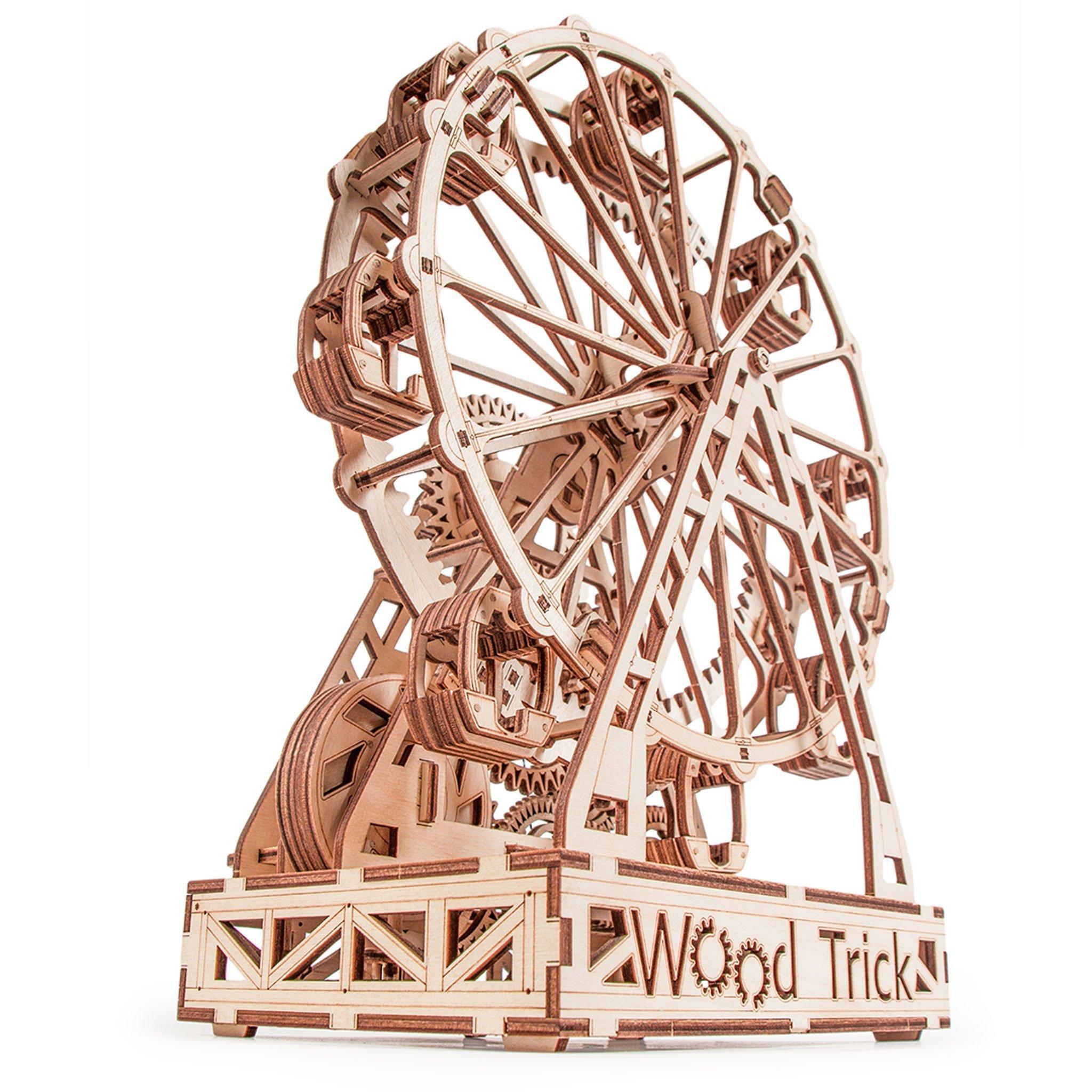 Wood Trick "Velké vyhlídkové kolo" - 3D dřevěné mechanické puzzle