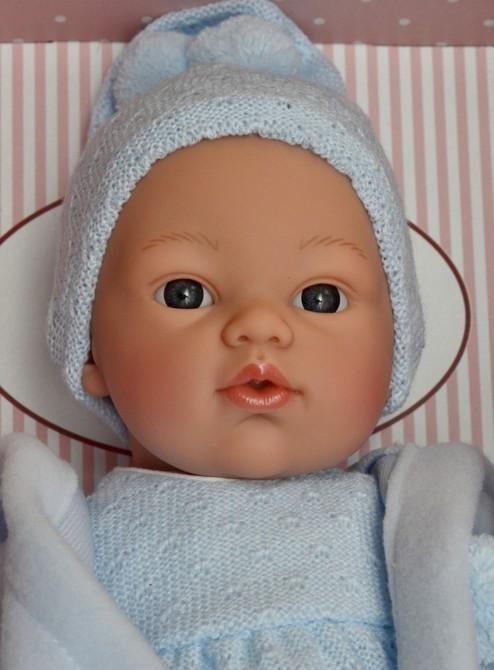 Realistické miminko - chlapeček KOKE ve flízové mikině - od firmy ASIVIL