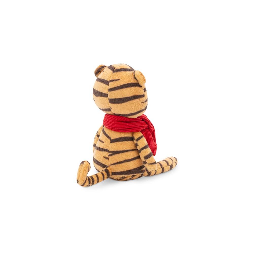 Tygr Cookie se žlutou šálou od firmy ORANGE TOYS - 14 cm - B