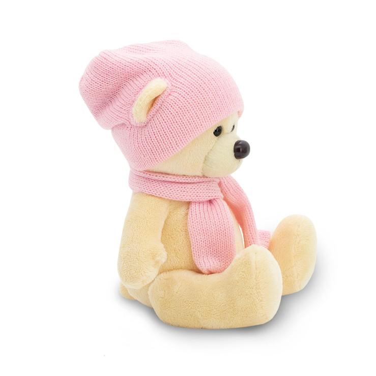 Méďa Bjorn: žlutý v čepičce od firmy ORANGE TOYS - 17 cm