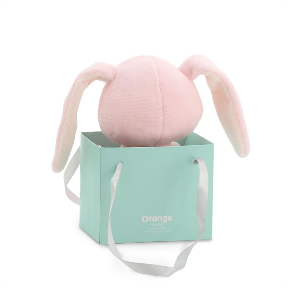 Překvapení v taštičce - růžový zajíček od firmy ORANGE TOYS 15 cm
