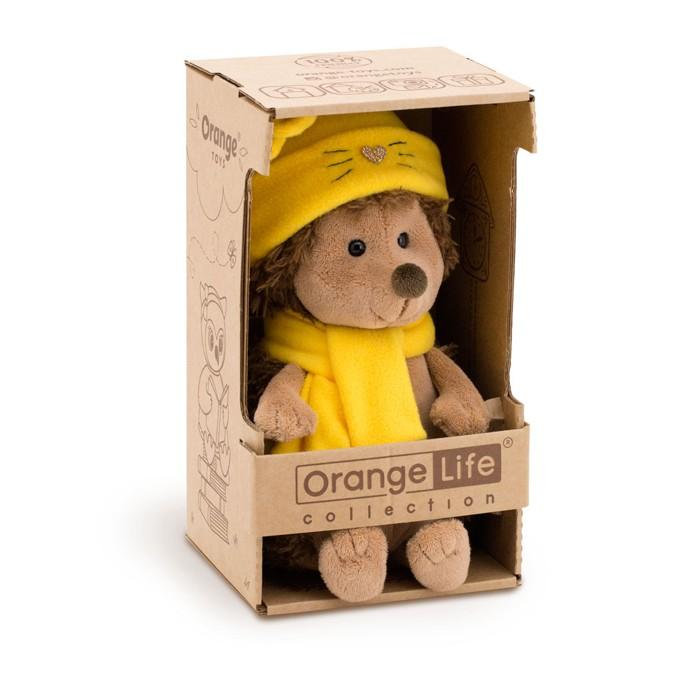 Ježek ve žluté čepice se zaječími oušky od firmy ORANGE TOYS