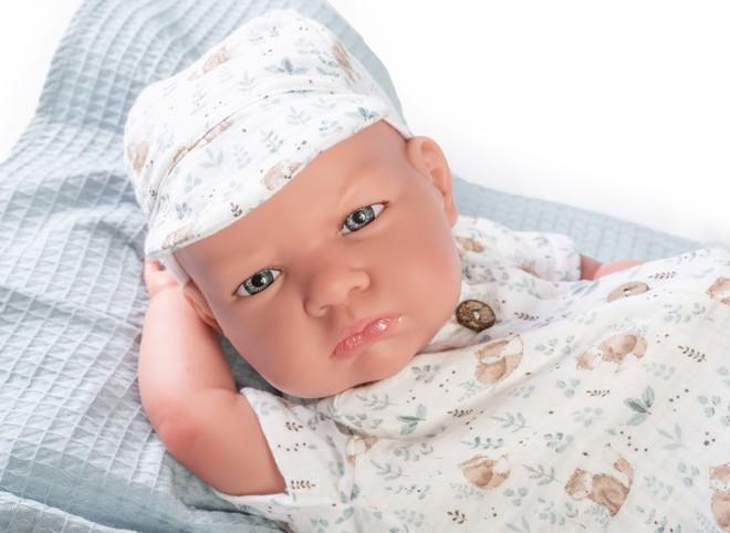 Reborn miminko - Můj první reborn Bertin v kšiltovce od Antonio Juan